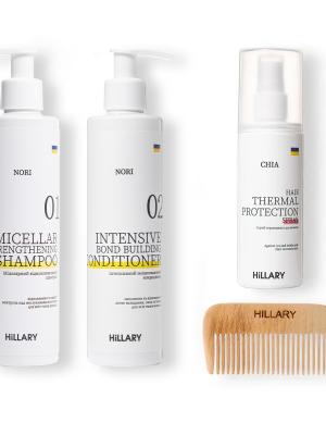 Набір для всіх типів волосся Hillary Intensive Nori Bond with Thermal Protection